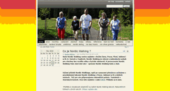 Desktop Screenshot of cz-nordicwalking.com